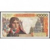 F 55-01 - 30/10/1958 - 100 nouv. francs sur 10000 francs - Bonaparte - Série E.142 - Etat : TB+