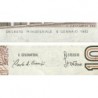 Italie - Pick 109a_1 - 1'000 lire - Lettre A - Série CA F - 06/01/1982 (16/03/1982) - Etat : TTB