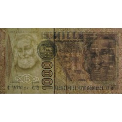 Italie - Pick 109a_2 - 1'000 lire - Lettre B - Série BB J - 06/01/1982 (02/05/1983) - Etat : TB