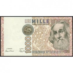 Italie - Pick 109b_1 - 1'000 lire - Lettre E - Série DE H - 06/01/1982 (18/01/1988) - Etat : NEUF