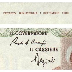 Italie - Pick 110b - 100'000 lire - Lettre D - 01/09/1983 (1990) - Etat : TTB-