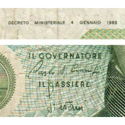 Italie - Pick 111a - 5'000 lire - Lettre A - 04/01/1985 - Etat : TB-