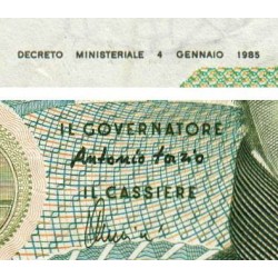 Italie - Pick 111c - 5'000 lire - Lettre D - 04/01/1985 (1996) - Etat : TTB-