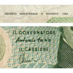 Italie - Pick 111c - 5'000 lire - Lettre D - 04/01/1985 (1996) - Etat : TB-