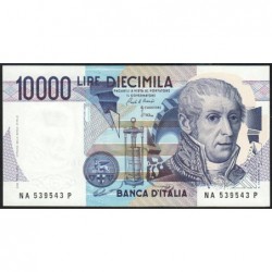 Italie - Pick 112a - 10'000 lire - Lettre A - 03/09/1984 - Etat : NEUF