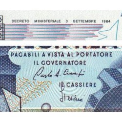 Italie - Pick 112a - 10'000 lire - Lettre A - 03/09/1984 - Etat : NEUF