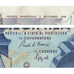 Italie - Pick 112b - 10'000 lire - Lettre E - 03/09/1984 (1992) - Etat : TB+