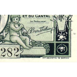 Aurillac (Cantal) - Pirot 16-14 - 50 centimes - Série K - 1920 - Etat : SUP