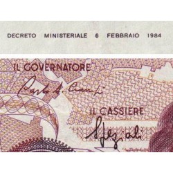 Italie - Pick 113b - 50'000 lire - Lettre D - 06/02/1984 (1990) - Etat : TTB+