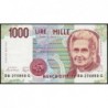 Italie - Pick 114a - 1'000 lire - Lettre A - 03/10/1990 - Etat : SPL+