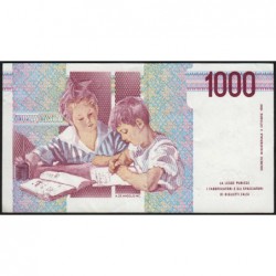 Italie - Pick 114a - 1'000 lire - Lettre A - 03/10/1990 - Etat : SUP