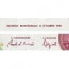 Italie - Pick 114a - 1'000 lire - Lettre A - 03/10/1990 - Etat : SUP