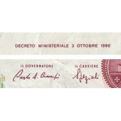 Italie - Pick 114a - 1'000 lire - Lettre B - 03/10/1990 (1991) - Etat : TB