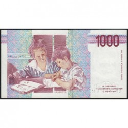 Italie - Pick 114a - 1'000 lire - Lettre B - 03/10/1990 (1991) - Etat : SPL