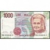 Italie - Pick 114a - 1'000 lire - Lettre B - 03/10/1990 (1991) - Etat : TTB