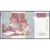 Italie - Pick 114c - 1'000 lire - Lettre E - 03/10/1990 (1995) - Etat : NEUF