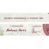 Italie - Pick 114c - 1'000 lire - Lettre H - 03/10/1990 (19/08/1998) - Etat : TB+
