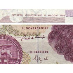 Italie - Pick 116a - 50'000 lire - Lettre A - 27/05/1992- Etat : TB+