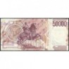 Italie - Pick 116b - 50'000 lire - Lettre C - 27/05/1992 (1995) - Etat : TB-