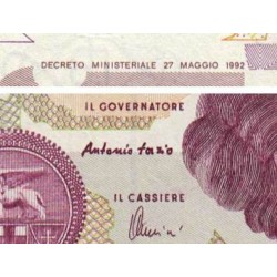 Italie - Pick 116c - 50'000 lire - Lettre D - 27/05/1992 (1997) - Etat : TTB+