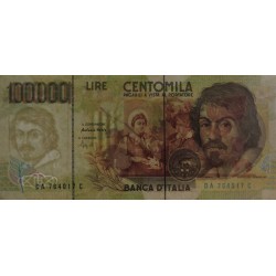 Italie - Pick 117a - 100'000 lire - Lettre A - 06/05/1994 - Etat : TTB-