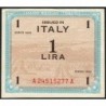 Italie - Occcupation alliée - Pick M 10b - 1 lira - Lettres A A - Séries 1943 - Etat : SUP