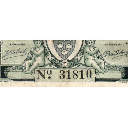 Aurillac (Cantal) - Pirot 16-14 - 50 centimes - Série N - 1920 - Etat : TB+