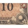 Italie - Occcupation alliée - Pick M 19b - 10 lire - Lettres A B - Séries 1943 A - Etat : TB-