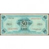 Italie - Occcupation alliée - Pick M 20a - 50 lire - Séries 1943 A / AA - Etat : TTB-