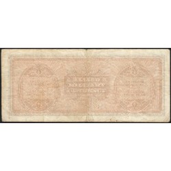 Italie - Occcupation alliée - Pick M 20a - 50 lire - Lettres A A - Séries 1943 A - Etat : TTB-