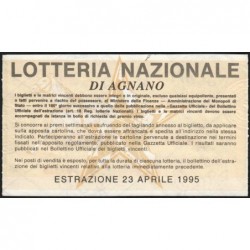 Italie - 1995 - Loterie - 5'000 lire - Etat : SUP+