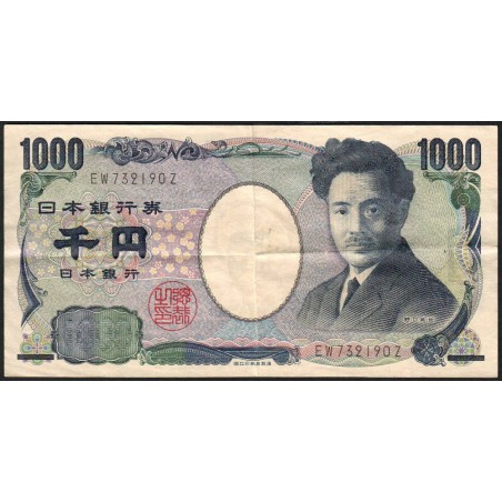 Japon - Pick 104b - 1'000 yen - Série EW/Z - 2004 - Etat : TTB