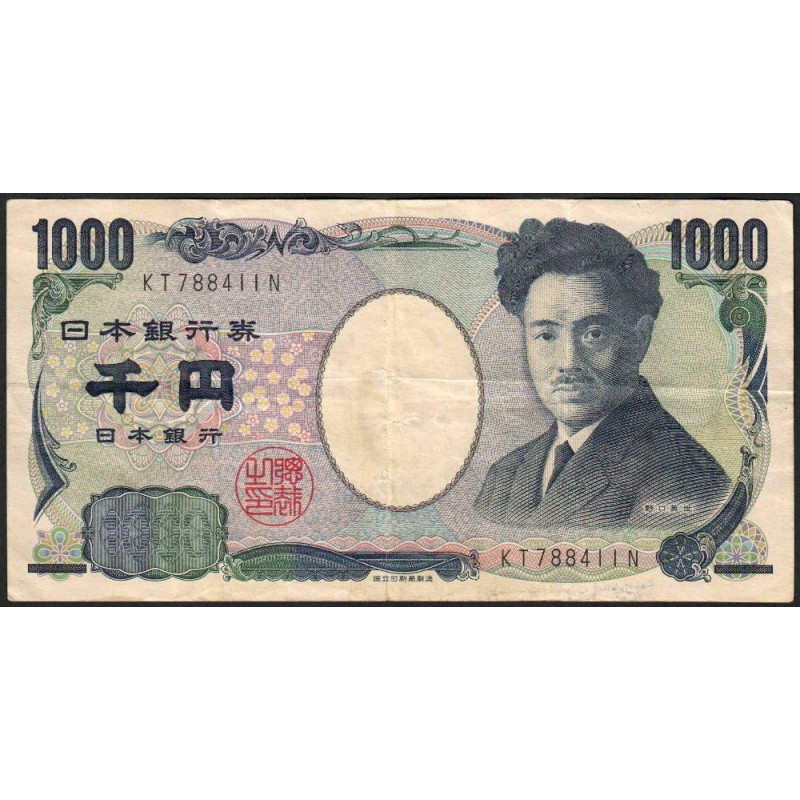 Japon - Pick 104b - 1'000 yen - Série KT/N - 2004 - Etat : TTB