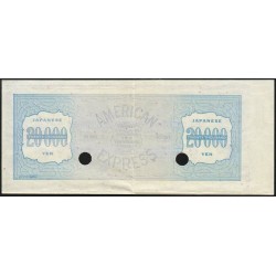 Japon - Chèque de voyage - American Exp. Comp. - 20'000 yen - 1970 - Spécimen - Etat : SUP