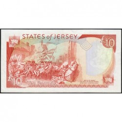 Jersey - Pick 22a - 10 pounds - Série EC - 1993 - Etat : SUP