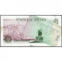 Jersey - Pick 25 - 1 pound - 09/05/1995 - Série LJ - Commémoratif - Etat : NEUF