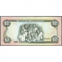 Jamaïque - Pick 69e - 2 dollars - Série HH - 01/02/1993 - Etat : NEUF