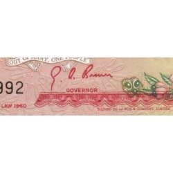 Jamaïque - Pick 53a - 50 cents - Série BA - 1969 - Etat : pr.NEUF