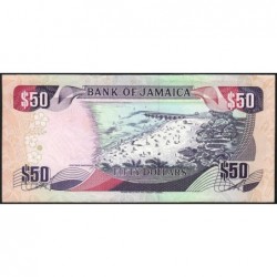 Jamaïque - Pick 73f - 50 dollars - Série DF - 15/02/1999 - Etat : SUP