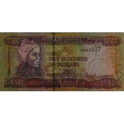 Jamaïque - Pick 81b - 500 dollars - Série HH - 15/01/2003 - Etat : NEUF