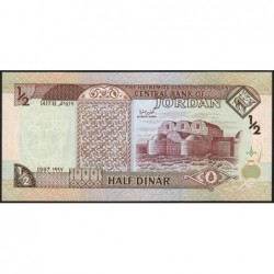 Jordanie - Pick 28b- 1/2 dinar - 1997 - Etat : NEUF