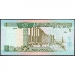 Jordanie - Pick 29c- 1 dinar - 2001 - Etat : NEUF