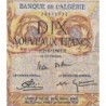 Algérie - Pick 119a_2- 10 nouveaux francs - 02/06/1961 - Etat : TTB-