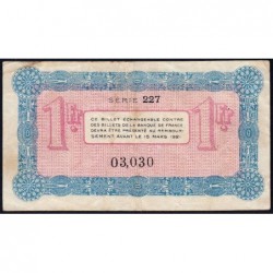 Annecy - Pirot 10-12 - 1 franc - R. 2e Série 227 - 24/10/1917 - Etat : TB+