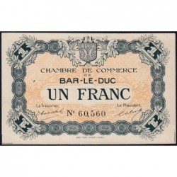 Bar-le-Duc - Pirot 19-3 - 1 franc - Sans date (1915) - Etat : SUP+