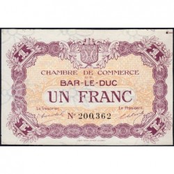 Bar-le-Duc - Pirot 19-8 - 1 franc - Sans date (1917) - Etat : SPL