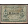 Bayonne - Pirot 21-61 - 50 centimes - Série ppp - 17/11/1919 - Etat : B+