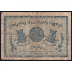Bayonne - Pirot 21-64 - 1 franc - Série 108 - 17/11/1919 - Etat : B