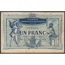 Bergerac - Pirot 24-37 - 1 franc - 12/07/1920 - Etat : TB