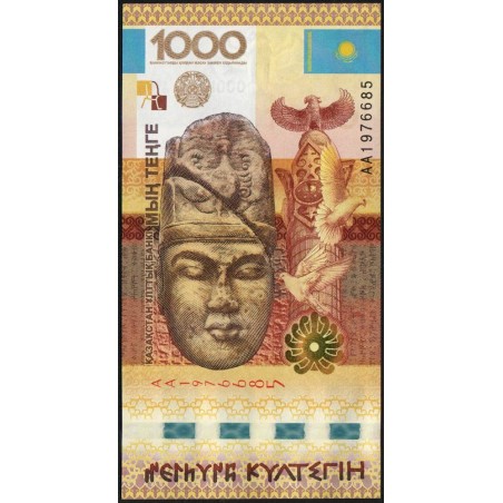 Kazakhstan - Pick 44 - 1'000 tenge - Série AA - 2013 - Commémoratif - Etat : NEUF